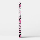 Roze wit luipaard patroon. Case-Mate iPhone case (Achterkant / Links)