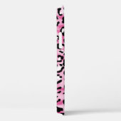 Roze wit luipaard patroon. Case-Mate iPhone case (Achterkant / Rechts)