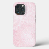 Roze Wit Mandala Collectie Case-Mate iPhone Case (Achterkant)