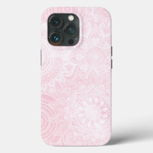 Roze Wit Mandala Collectie Case-Mate iPhone Case