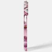 ROZE & WIT PAPIER 3-D LOOK BLOEMEN Case-Mate iPhone CASE (Achterkant / Rechts)
