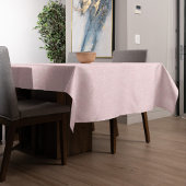 Roze Wit Patroon Eenvoudige Minimalist Tafelkleed