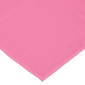 Roze Wit Sinaasappel Plain Color Block Design Tafelkleed (Gekanteld)