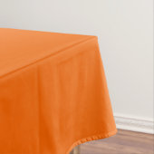 Roze Wit Sinaasappel Plain Color Block Design Tafelkleed (Voorbeeld)