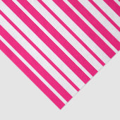 Roze Wit Verticaal Streepjespatroonontwerp Tissuepapier (Detail)