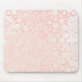 Roze witte belletjes muismat (Voorkant)