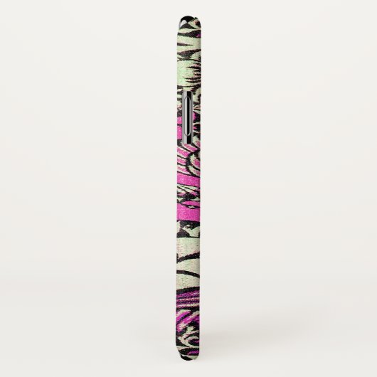 ROZE WITTE BLOEMEN, PAUWEN EN DRAKEN Case-Mate iPhone CASE (Achterkant / rechts)