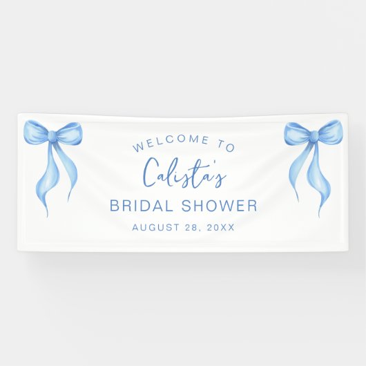 Roze Witte Boog Gepersonaliseerd Welkom Vrijgezell Spandoek (Horizontaal)