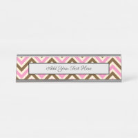 Roze Witte Bruine Zig Zag Lijnen Cowgirl Country