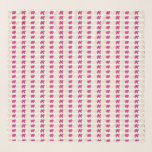 Roze witte circusdierentuin sjaal<br><div class="desc">Het ontwerp is voorzien van een originele markeringsillustratie van een rij roze en witte gevroren circusdierkrakers met sproeiers bovenaan. Dit dierlijk koekjesontwerp is ook beschikbaar op andere producten. Zie je niet wat je zoekt? Hulp nodig bij aanpassingen? Neem contact op met Rebecca om iets voor je te ontwerpen.</div>