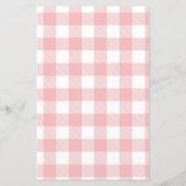 Roze witte crème Glitter Prayers voor Baby (Achterkant)