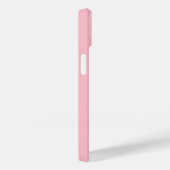 Roze Witte Elegante Calligrafie Script Naam Case-Mate iPhone Case (Achterkant / Rechts)