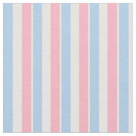 Roze witte en blauwe strepen stof