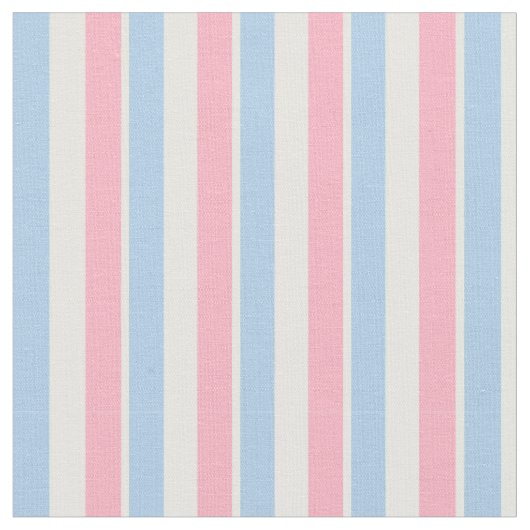 Roze witte en blauwe strepen stof (Close Up)