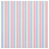 Roze witte en blauwe strepen stof (Swatch)