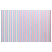 Roze witte en blauwe strepen stof (Fat Quarter)