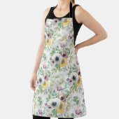Roze, witte en gele anemonen. schort (Insitu)