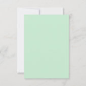 Roze, witte en gele anemoon. bedankkaart (Achterkant)