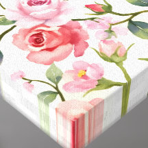 Roze witte en groene bloemen
