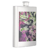 Roze, witte en paarse bloemen flacon (Rechts)