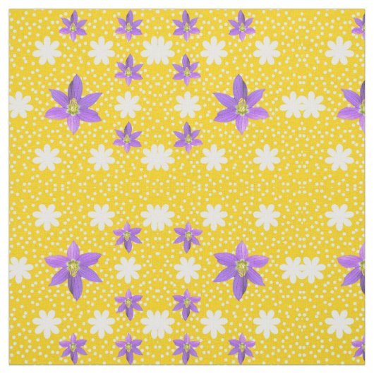 Roze, witte, gele verbinding stof (Swatch)