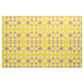 Roze Witte Gele Vreugde Stof (Fat Quarter)
