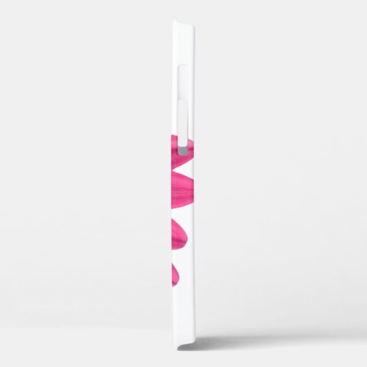 Roze Witte Gerbera Daisy iPhone 6 hoesje (Achterkant / Links)