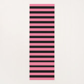 Roze & witte gestreepte yogamat (Achterkant)