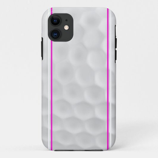 Roze witte Golf Ball Iphone 5 Hoesje (Achterkant)