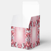 Roze Witte Kerstballen Vakantie Cadeaudoos Bedankdoosjes (Geopend)