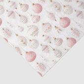  Roze & Witte Kerstversieringen Kerst Tissuepapier (Detail)