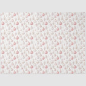  Roze & Witte Kerstversieringen Kerst Tissuepapier (Voorkant)