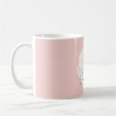 Roze Witte Kokos Cupcake Koffiemok (Links)