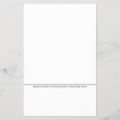 Roze, Witte, Magenta Eagle Scout Snoepgoed Verpakk Flyer (Achterkant)