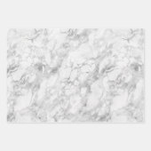 Roze witte marmer           inpakpapier vel (Voorkant 3)