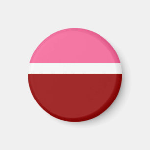 Roze Witte Maroon Rode Kleur Blok Magneet