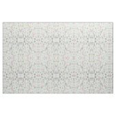 roze witte mint vogelpest collage stof (Yard (91,4 cm))