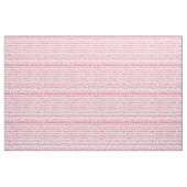 Roze witte, moderne waterverf gescallopeerde strep stof (Yard (91,4 cm))