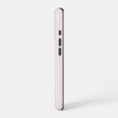 Roze Witte Paard Tulpen iPhone Hoesje (Linkerkant)