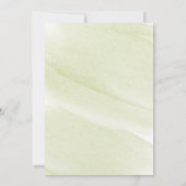 Roze witte Paarse Florale viering van het leven Kaart (Achterkant)