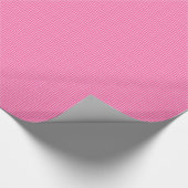 Roze-witte pasta Gingham-GIFT WRAPPING PAPER Cadeaupapier (Hoek)