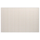 Roze Witte Perzik Bloemrozen Elegant Stof (Yard (91,4 cm))