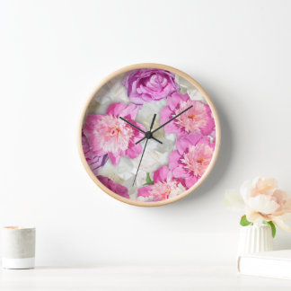 Roze Witte Pioen Roos - Romantische Bloemen