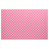 Roze Witte Polka Dots Textiel Stof (Fat Quarter)
