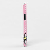 Roze witte polka stippen en zeeschildpadden Case-Mate iPhone case (Achterkant/rechts)