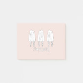 Roze Witte Popsicles Post-it® Notes (Voorkant)
