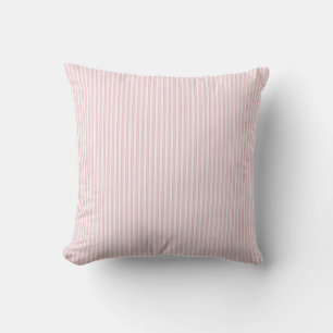 Roze witte Retropatroonstrips #2 - Pillow Kussen