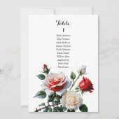  roze witte rode roos zithoek kaart (Voorkant)