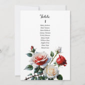 roze witte rode roos zithoek kaart (Achterkant)