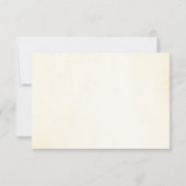 Roze & Witte Rose Blooms Flat Save The Date Kaart (Achterkant)